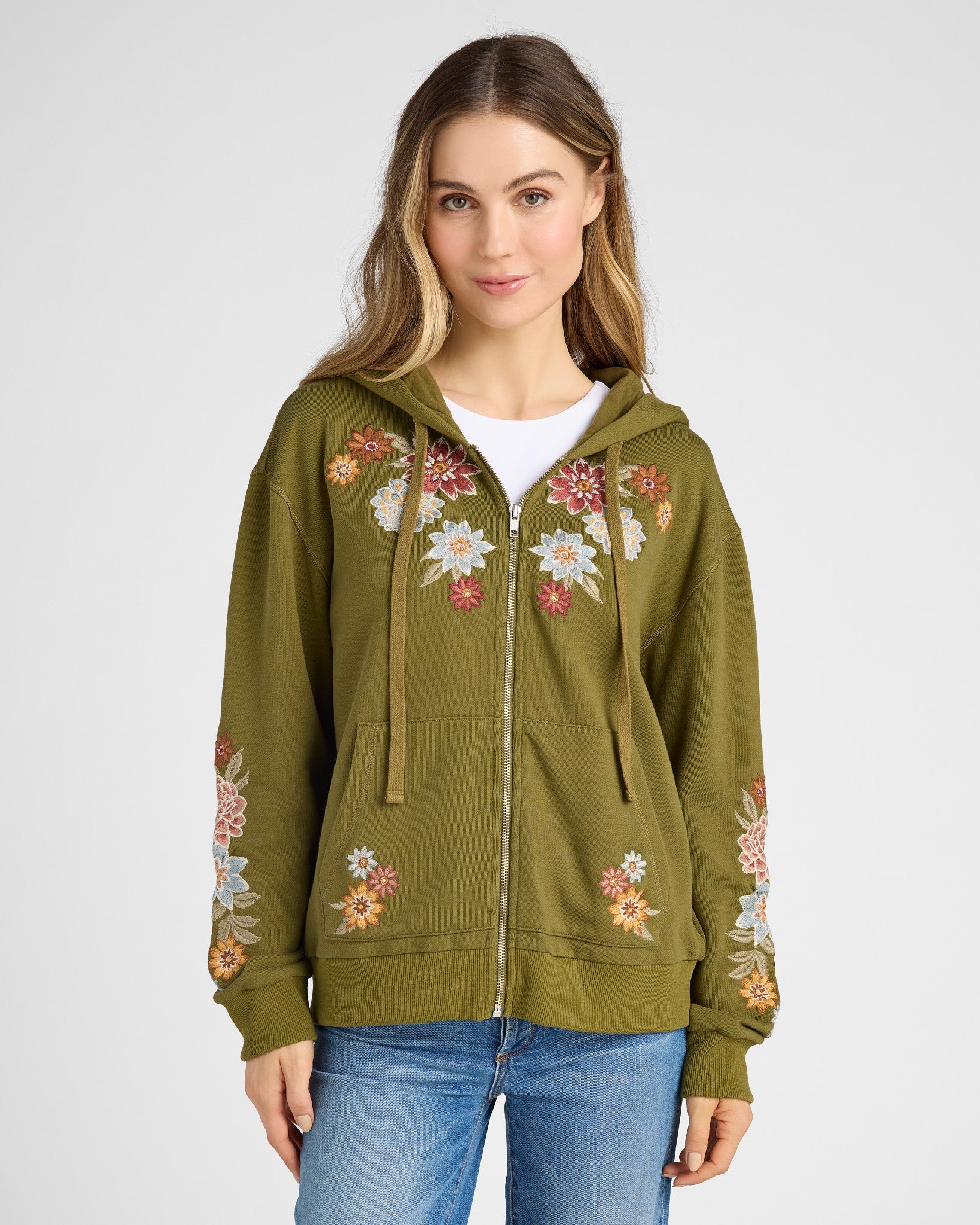 Neptune Full Zip Embroidered Hoodie – Wantable