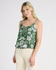 Sleeveless V Neck Woven Floral Cami top