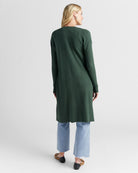 Pine $|& Tea N Rose Soft Touch Sweater Cardigan - SOF Back