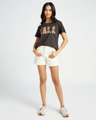 Vintage Black $|& Project Social T Y'All Graphic Tee - SOF Full Front