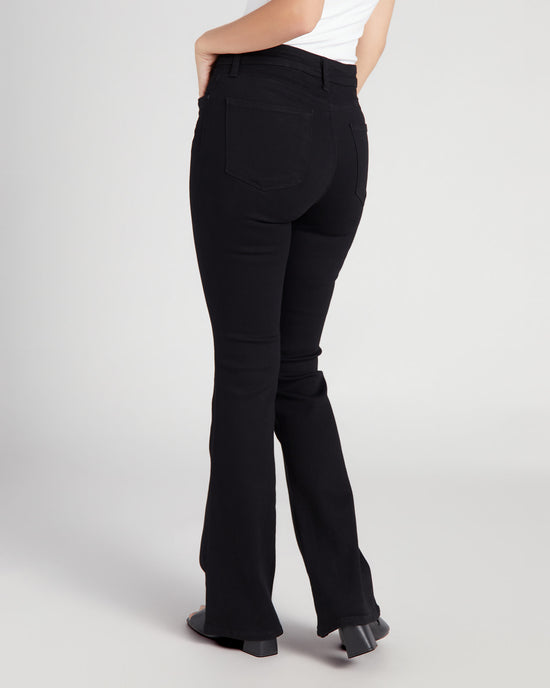 Black $|& Kut From The Kloth Ana High Rise Fab Ab Flare - SOF Back