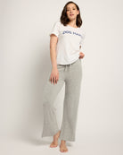 White $|& SEAS Dog Mom Graphic Sleep Tee - UGC On Fig