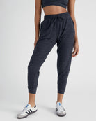 Heather Charcoal $|& Interval FlowHeather Sculpt Highland Jogger - SOF Front