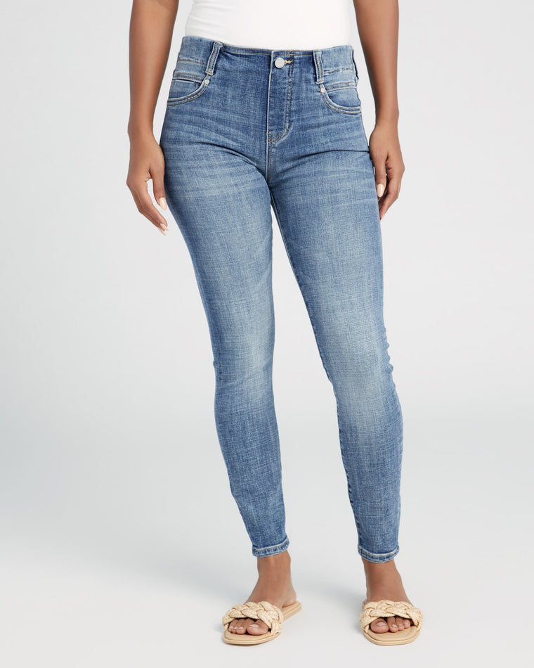 Perry Blue $|& Liverpool Gia Glider Ankle Skinny - SOF Front