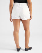 White $|& Vigoss Marley Cuffed Short - SOF Back