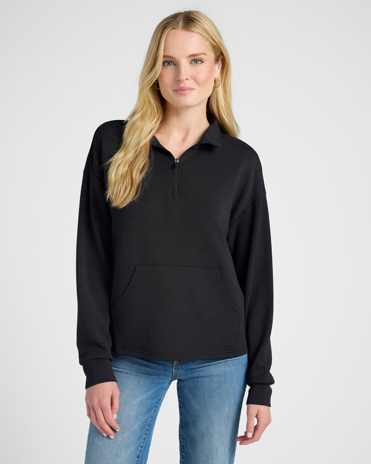 Black $|& Thread & Supply Keely Top - SOF Front