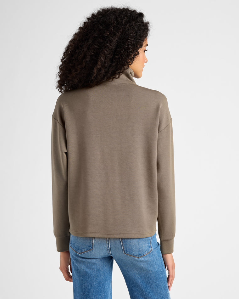 Olive Vine $|& Thread & Supply Keely Top - SOF Back