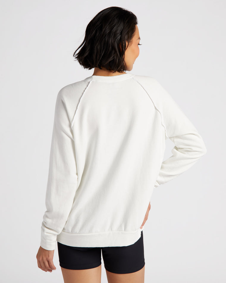 Trust the Journey in Natural $|& good hYOUman Vita Pullover - SOF Back