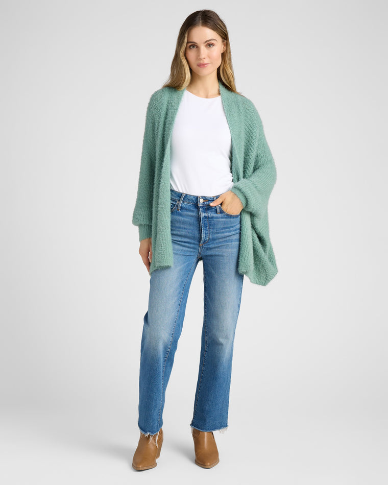 Oversized sleeve cardigan best sale