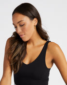 Gold $|& Luv AJ Positano Hoops - SOF Detail