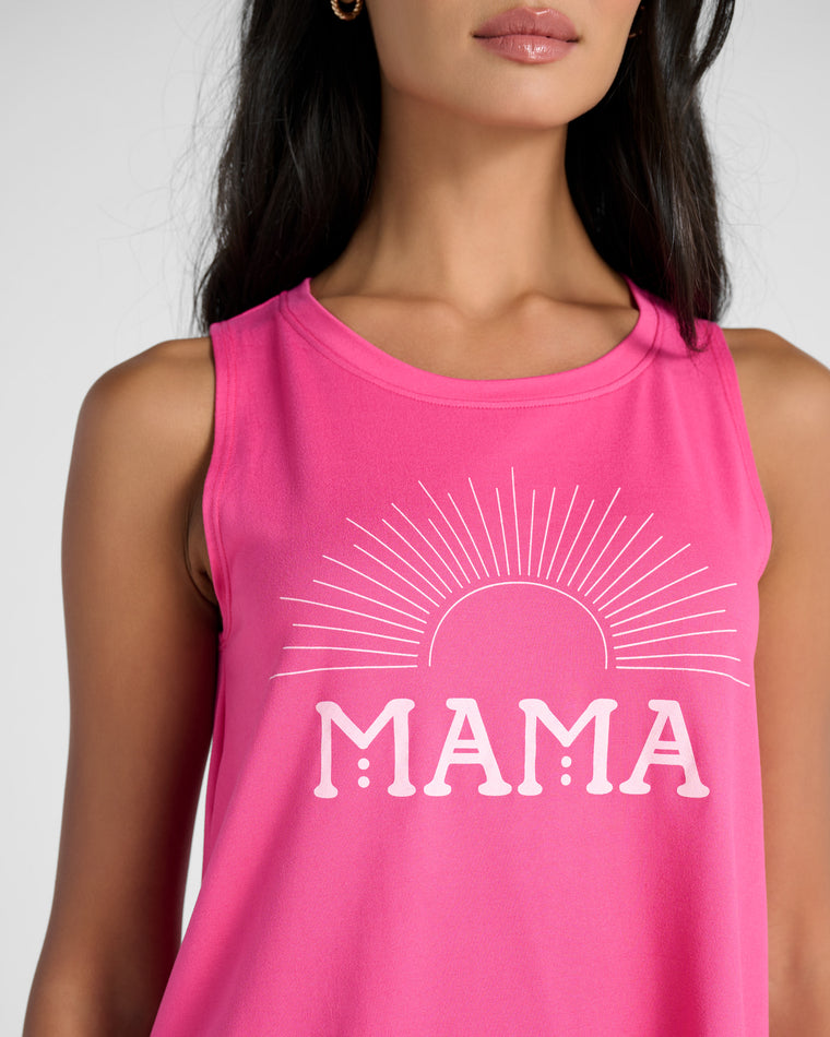 Clay Red $|& Herizon Mama Graphic Tank - SOF Detail