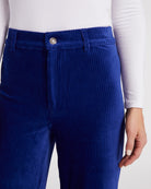 Sapphire Blue $|& Z Supply Prospect Knit Corduroy Pant - SOF Detail