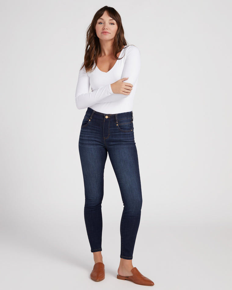 Lovewell Blue $|& Liverpool Gia Glider Ankle Skinny - SOF Full Front