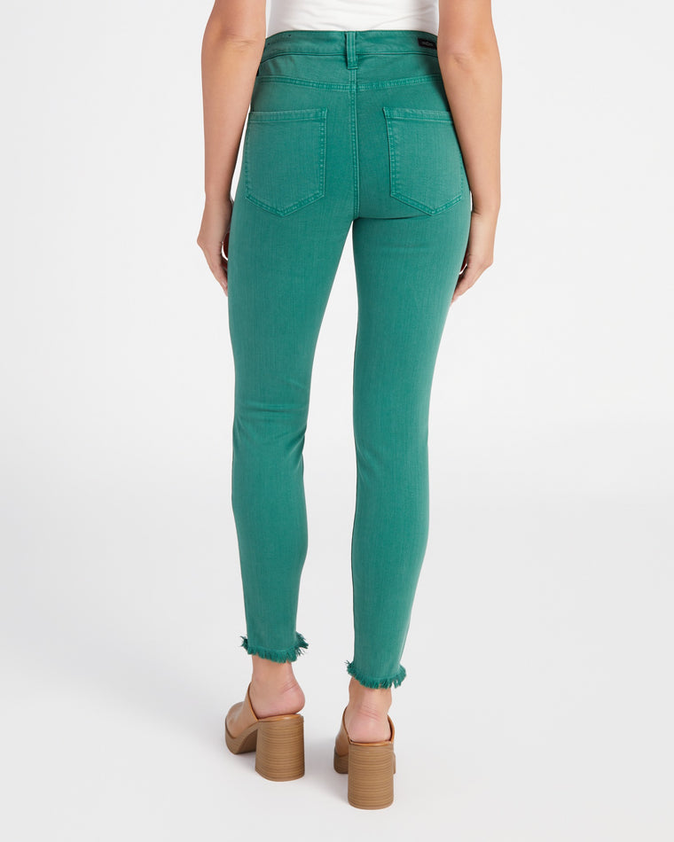 Serpentine Green $|& Liverpool Abby Ankle Skinny - SOF Back