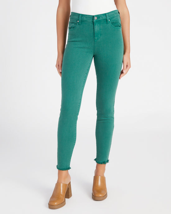 Serpentine Green $|& Liverpool Abby Ankle Skinny - SOF Front