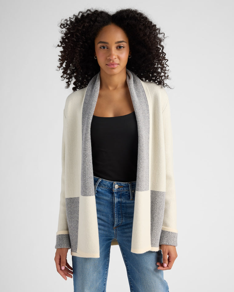 Front drape cardigan best sale