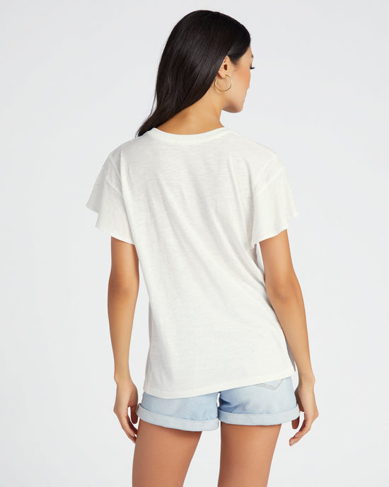 White $|& Z Supply Alanis Embroidered Top - SOF Back