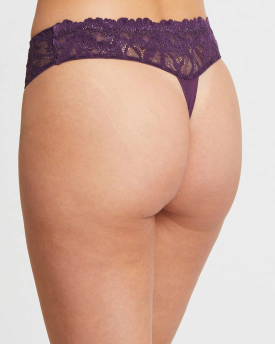 Pinot (Royale) $|& Montelle Royale Lace Thong - VOF Back