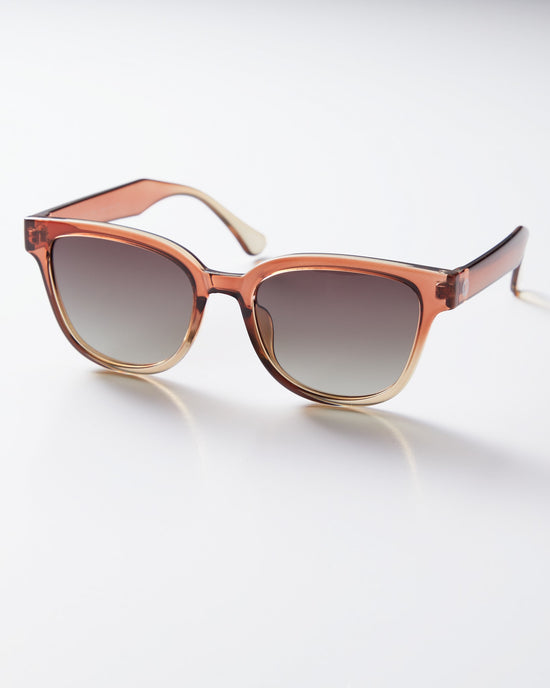 Sunset Sepia $|& Sunski Miho Sunglasses - Hanger Detail