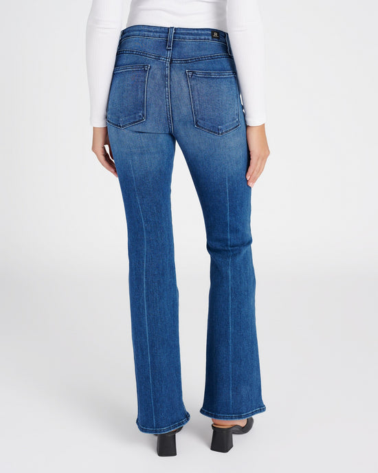 Dark Blue $|& L.T.J Bella Mid Rise Flare - SOF Back