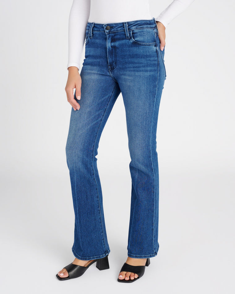Dark Blue $|& L.T.J Bella Mid Rise Flare - SOF Front