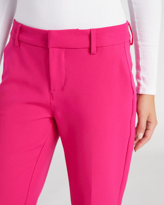 Pink Topaz $|& Liverpool Kelsey Flare Trouser - SOF Detail