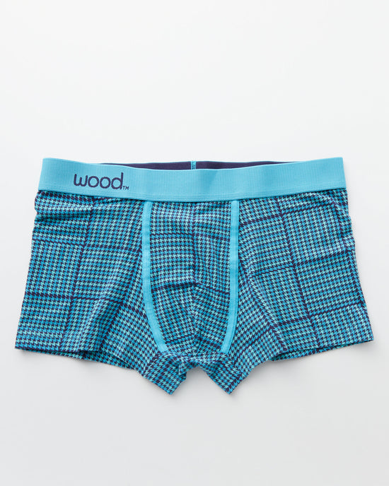 Bue Hound weave $|& Wood Underwear 1" Trunk - Hanger Front