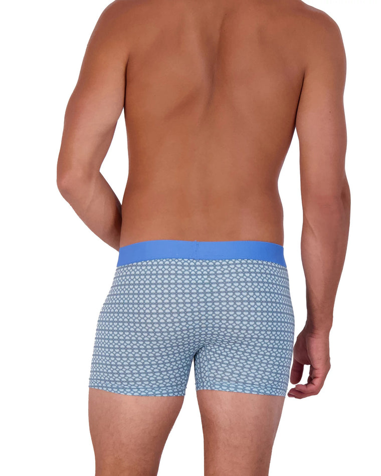 Steel Blue Rings Grey $|& Wood Underwear Boxer Brief - VOF Back