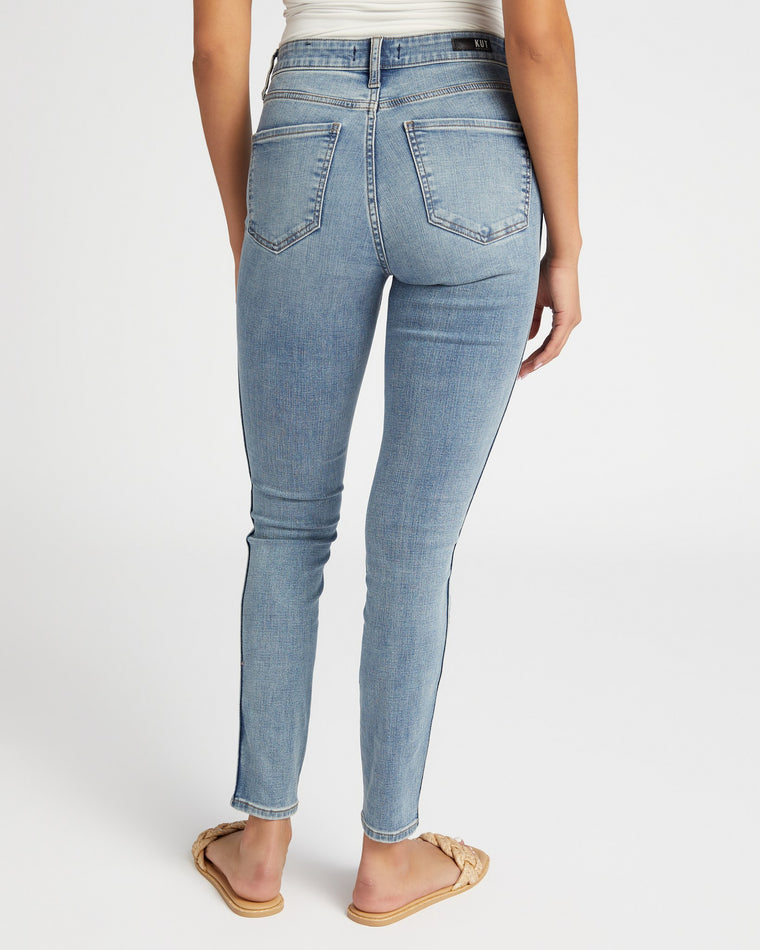 Attributes Blue $|& Kut From The Kloth Mia High Rise Fab Ab Toothpick Skinny - SOF Back