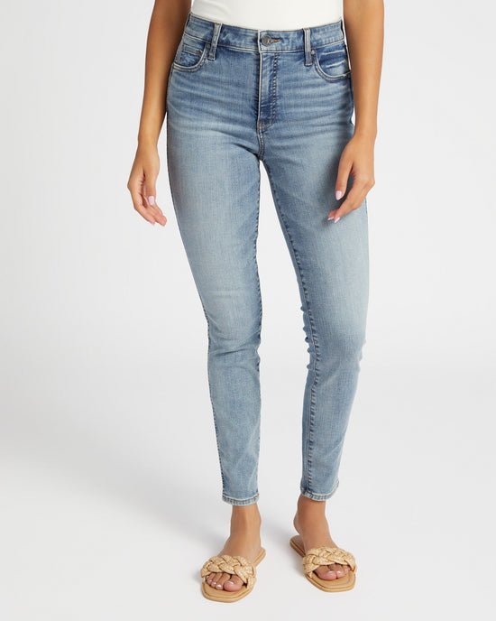 Attributes Blue $|& Kut From The Kloth Mia High Rise Fab Ab Toothpick Skinny - SOF Front