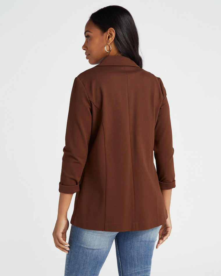 Brownstone $|& Liverpool Boyfriend Blazer - SOF Back