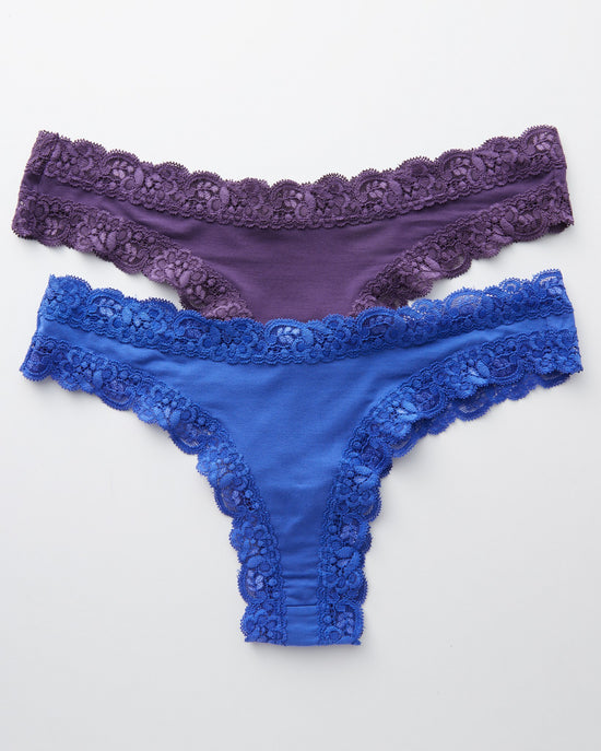 Pinot/Sapphire $|& Fleur't The Iconic Thong