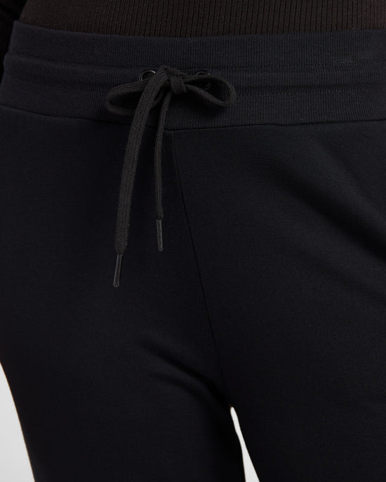 Black $|& Threads 4 Thought Connie Feather Fleece Jogger 27" - SOF Detail