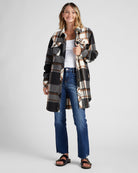 Black Brown Plaid $|& Thread & Supply Roswell Jacket - SOF Front