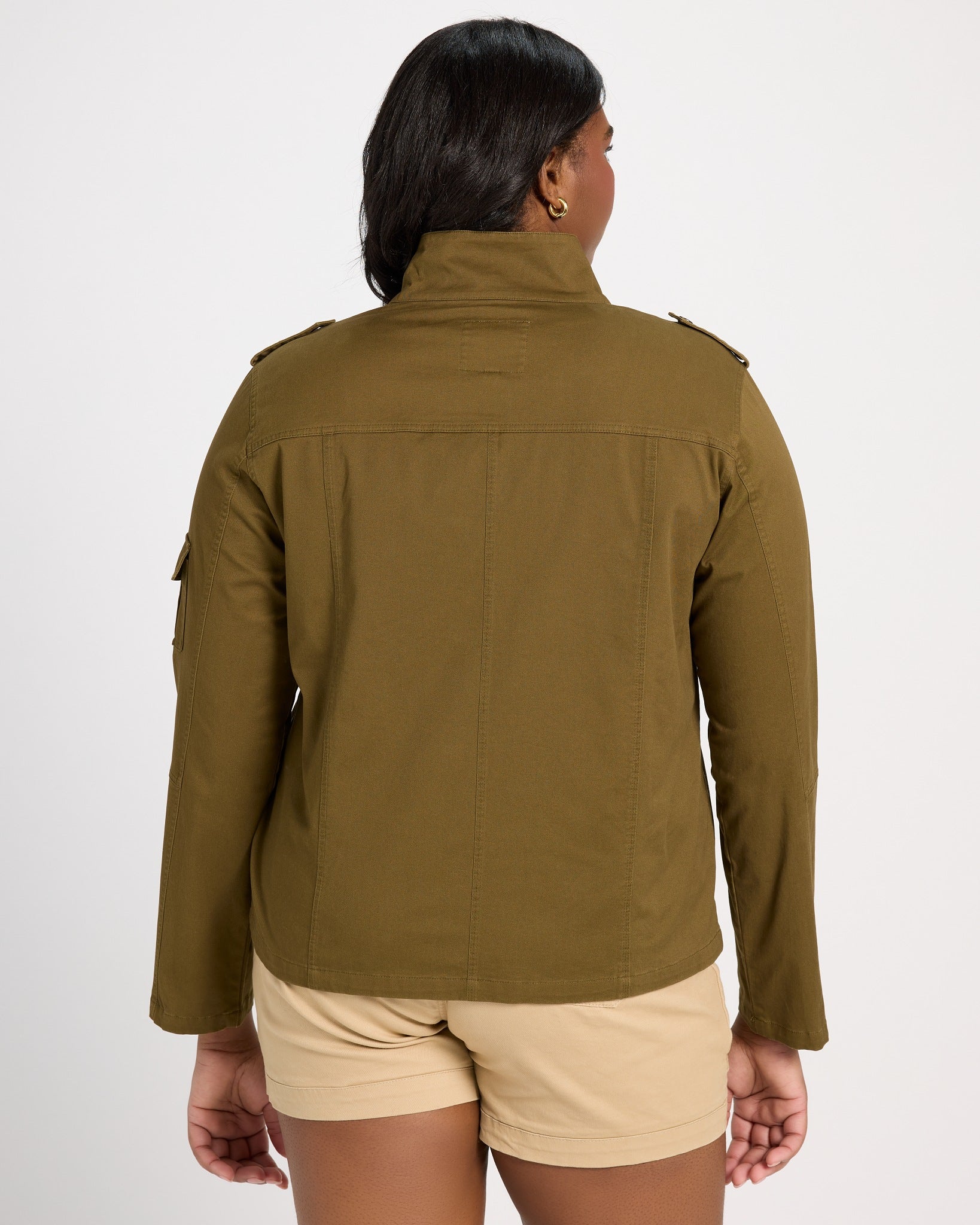Dark Green $|& Thread & Supply Utility Jacket - SOF Back