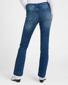 Dark Wash $|& Vigoss Jagger Bootcut Jeans with Trouser Hem - SOF Back