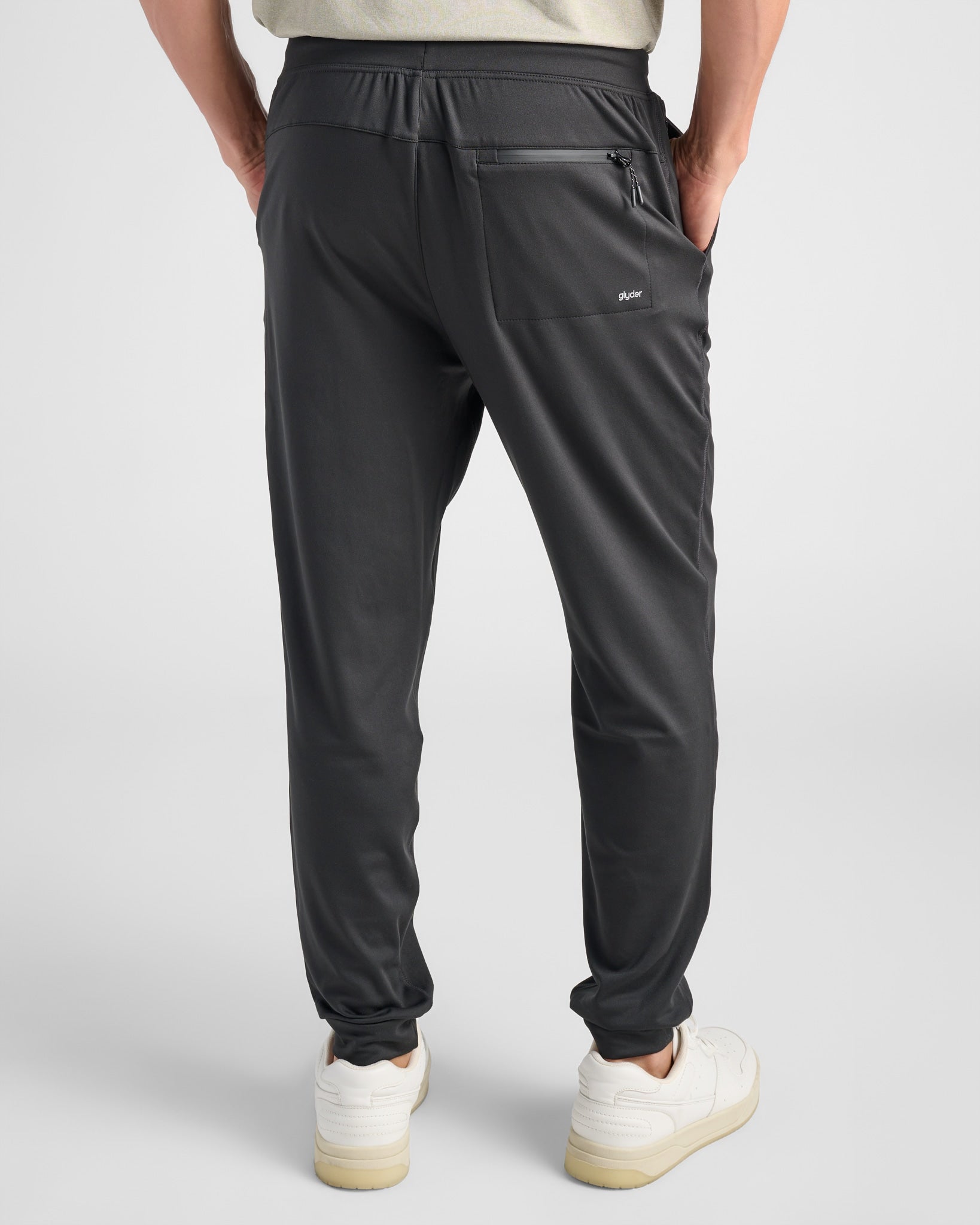 Black $|& Glyder Medalist Jogger - SOF Back