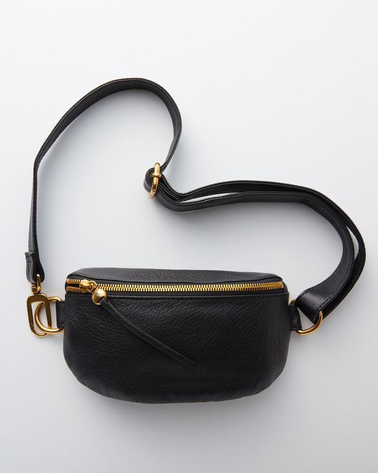 Black $|& Hobo Fern Belt Bag - Hanger Front