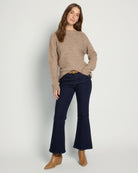 Mushroom $|& Vigoss Braided Pullover Sweater - UGC On Fig