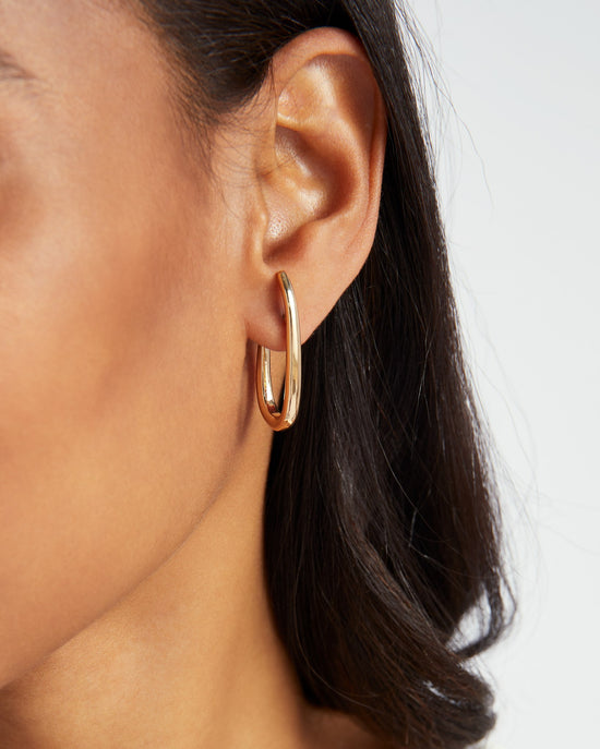Gold $|& My Girl in LA Annalee Earrings - SOF Front