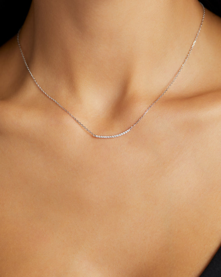 Sterling Silver $|& Anuja Tolia Hammock Necklace - SOF Detail