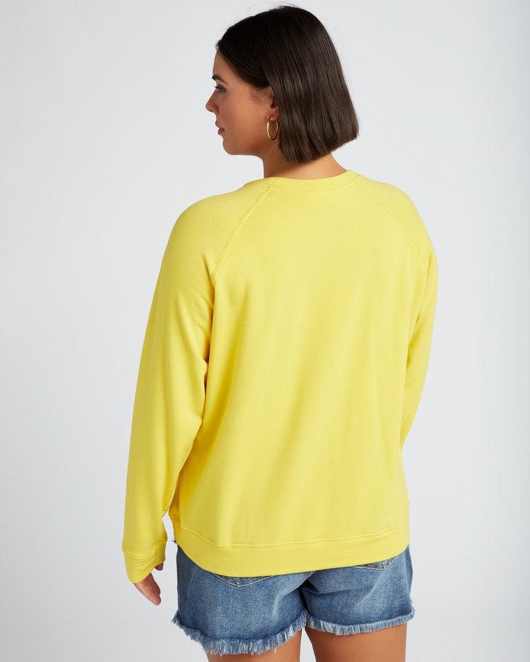 Cream Gold $|& 78 & Sunny Be A Nice Human Sweatshirt - SOF Back