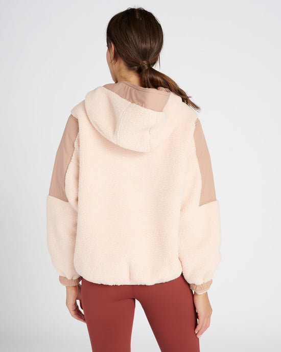 Vanilla Chai $|& Free People Movement Lead the Pack Pullover Fleece - SOF Back
