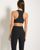 Night Sky $|& Interval FlowHeather Sculpt Enhearten Bra - SOF Back