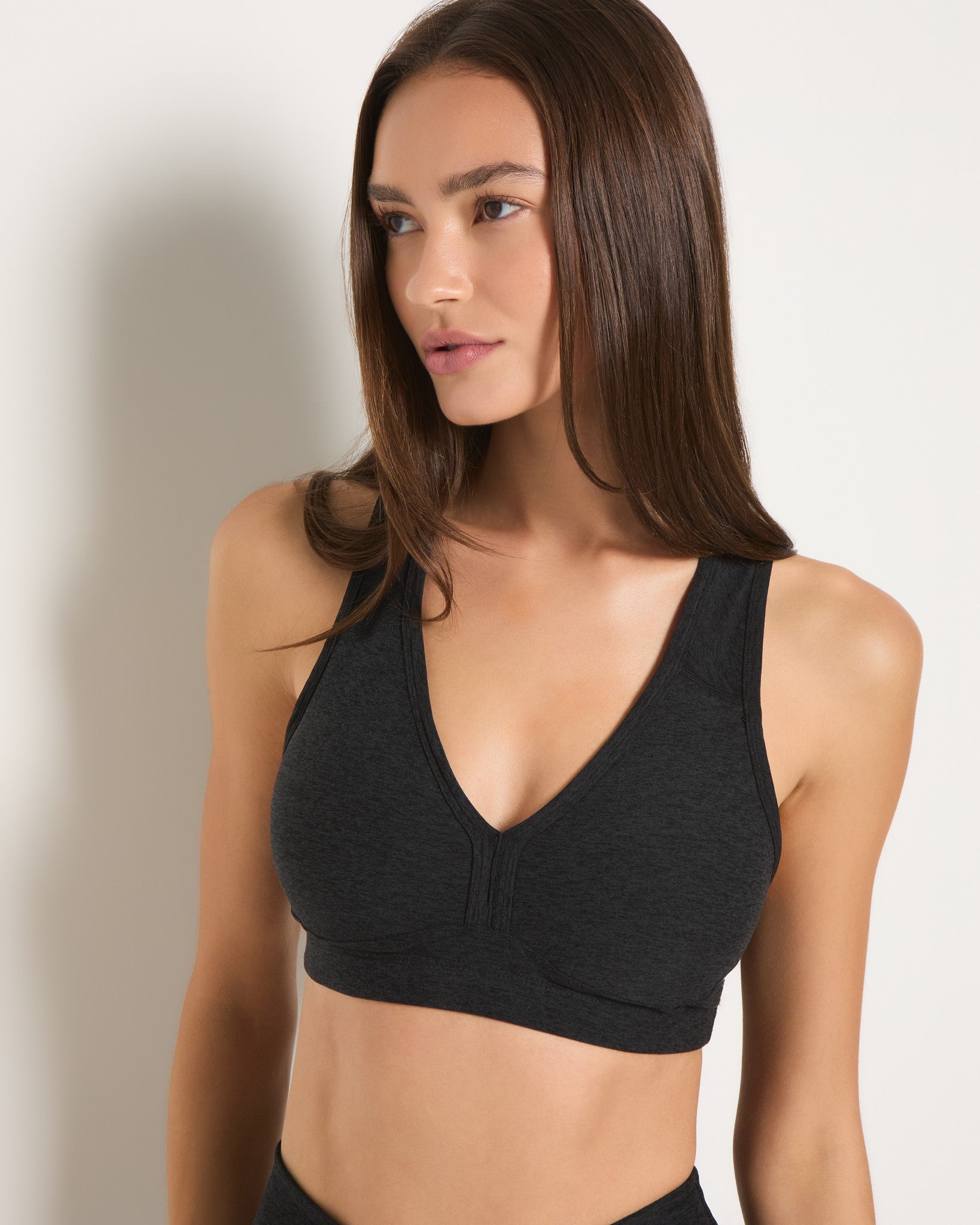 Night Sky $|& Interval FlowHeather Sculpt Enhearten Bra - SOF Full Front