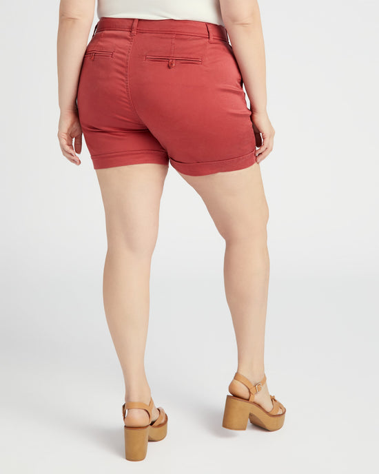 Terra Rouge $|& Liverpool Buddy Rolled Trouser Short - SOF Back