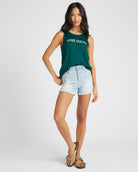 Forest Green $|& Herizon Gone Hiking Graphic Tank - SOF Full Front