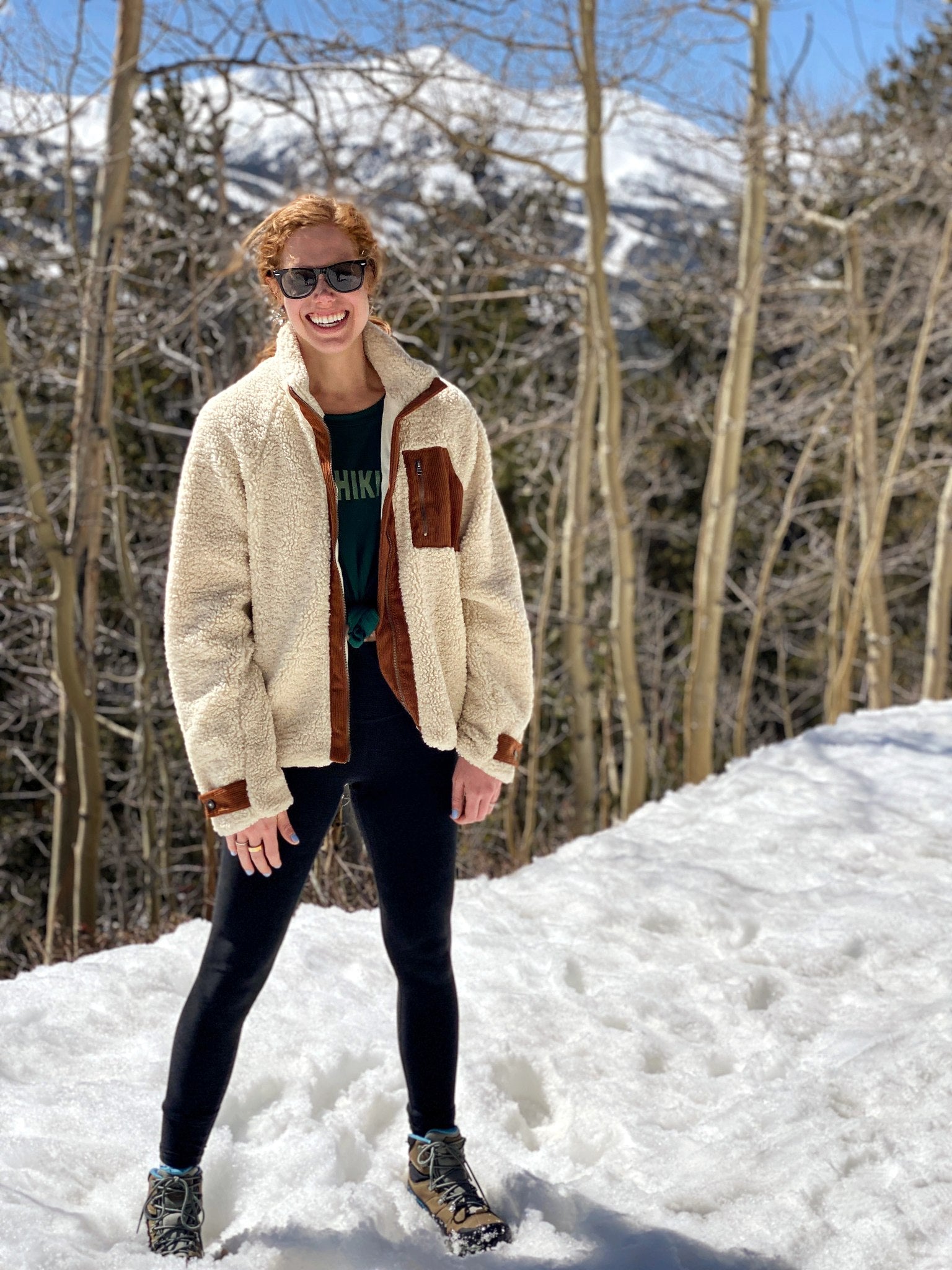 Forest Green $|& Herizon Gone Hiking Graphic Tank - UGC On Fig