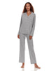 Annie Knit Notch Collar PJ Set