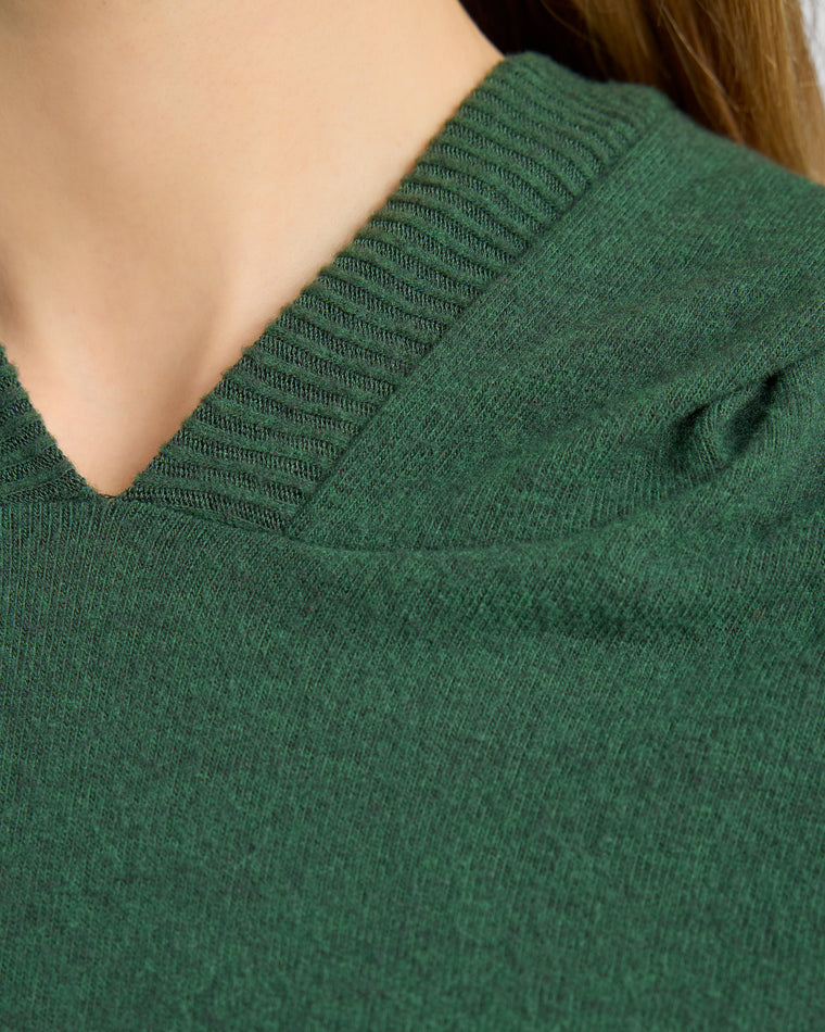 Hunter Green $|& Astrologie Teigen Top - SOF Detail